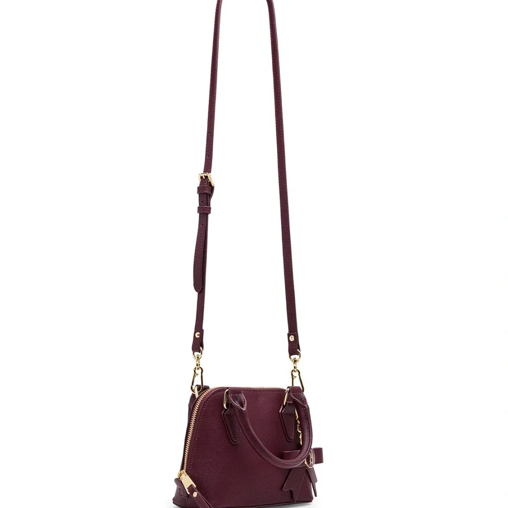 NWT Steve Madden
Bhope-D Mini Satchel Bag  COLOR WINE Mea - Picture 5 of 7